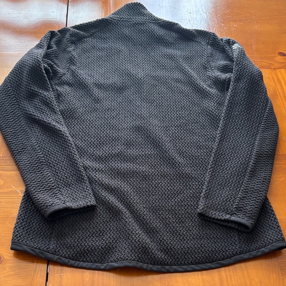 Patagonia Women’s R1 Air Fleece Zip Neck Pullover Black Recycled Size Large - Picture 14 of 14